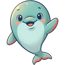 Skip, an acrobatic dolphin.