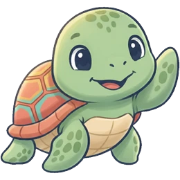 Drift, an unhurried sea turtle.
