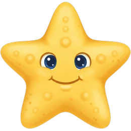 The yellow starfish block.
